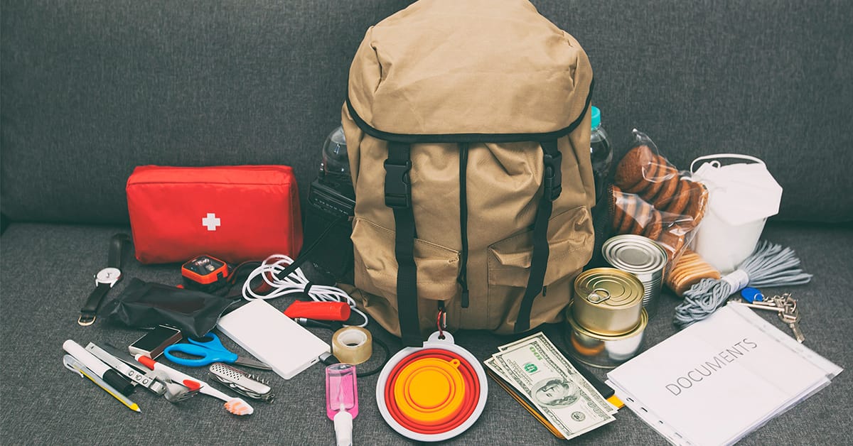 Waarom voorbereiden? Emergency Kit samengesteld. Foto Shutterstock