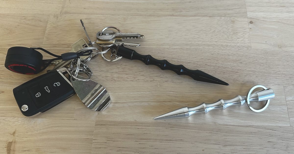 REVIEW. Kubotan sleutelhanger voor zelfverdediging