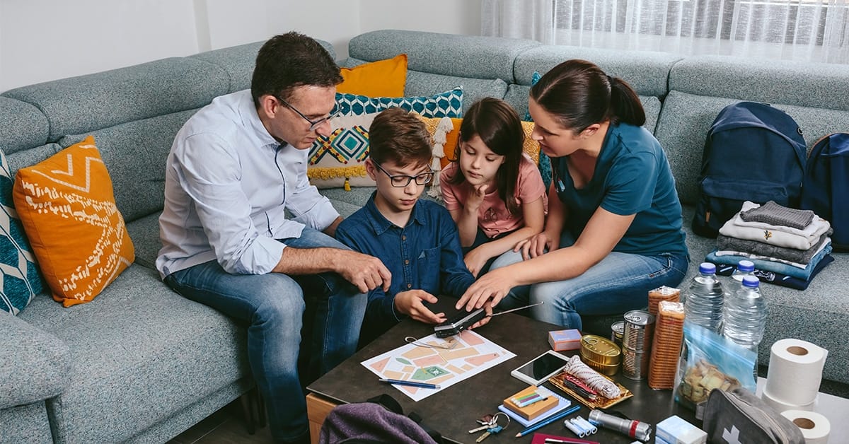 Bespreek je noodplan met je gezin (Shutterstock)