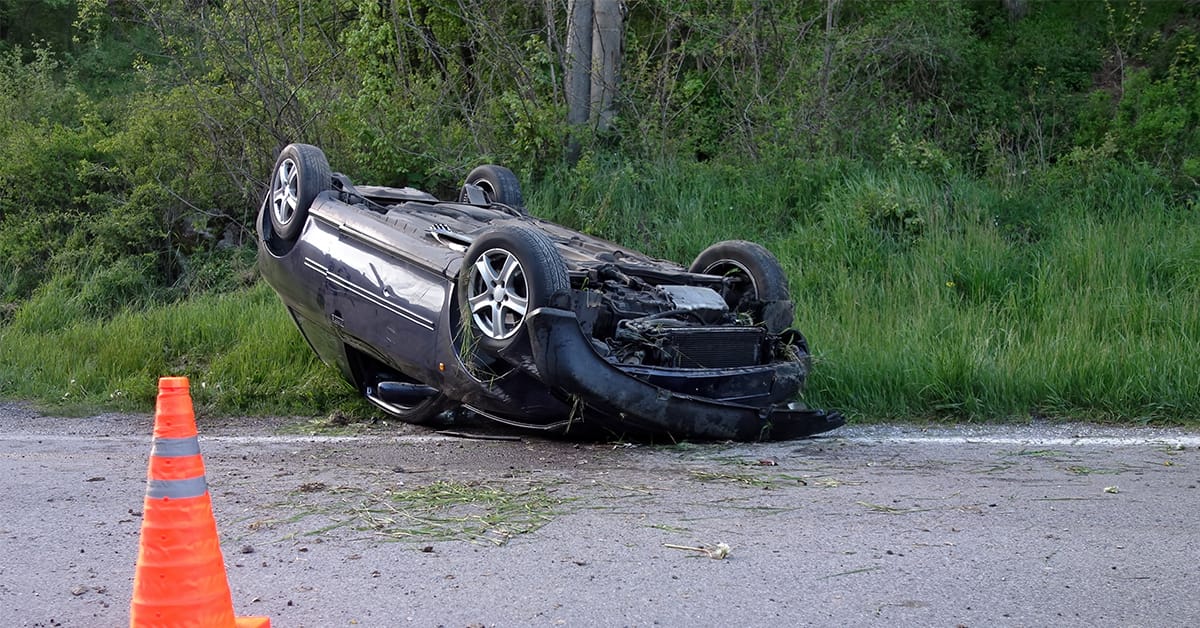 What to do after a heavy car crash? Verkeersongeval (Shutterstock)