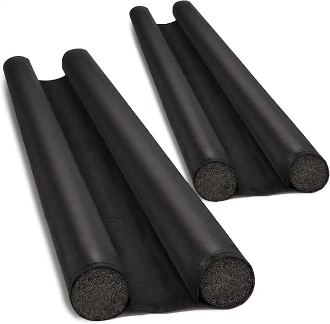 com-four Tochtstopper voor deur, 2 stuks