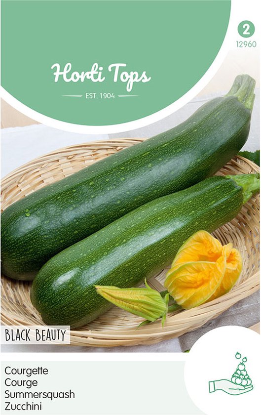 Hortitops Courgette Black Beauty, zaad