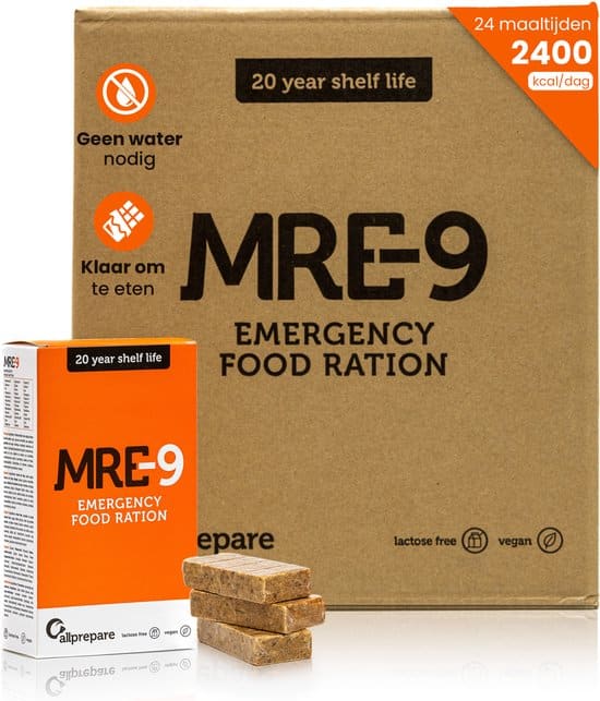MRE-9 noodrantsoen (24 dagen)