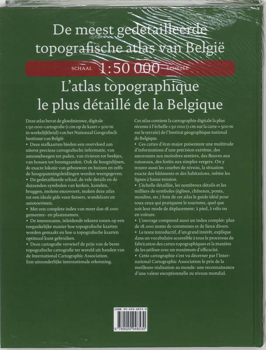 Nationaal Geografisch Instituut Topografische atlas België
