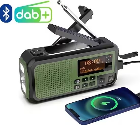 NovaWare Noodradio DAB+/FM – 5.000 mAh