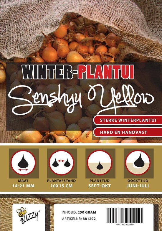 Plantuien Senshyu Yellow winteruien, 500 gram