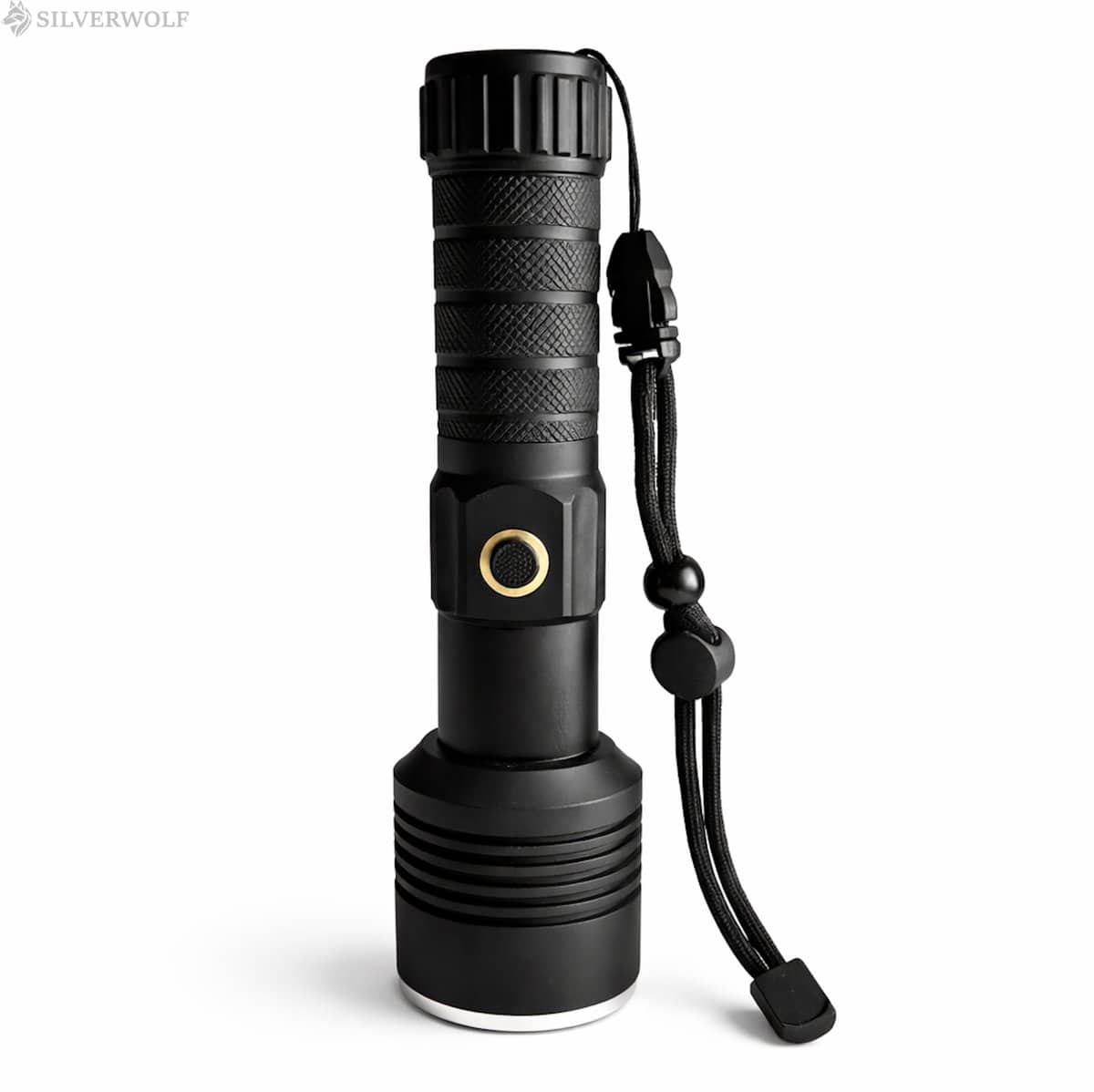 Silverwolf Oplaadbare ledzaklamp 2000 lumen met digitale batterij-indicator