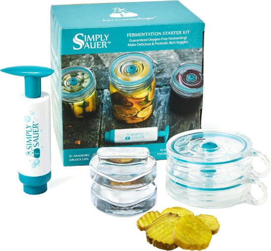 Fermentology Simply Sauer starterset voor potten met brede mond