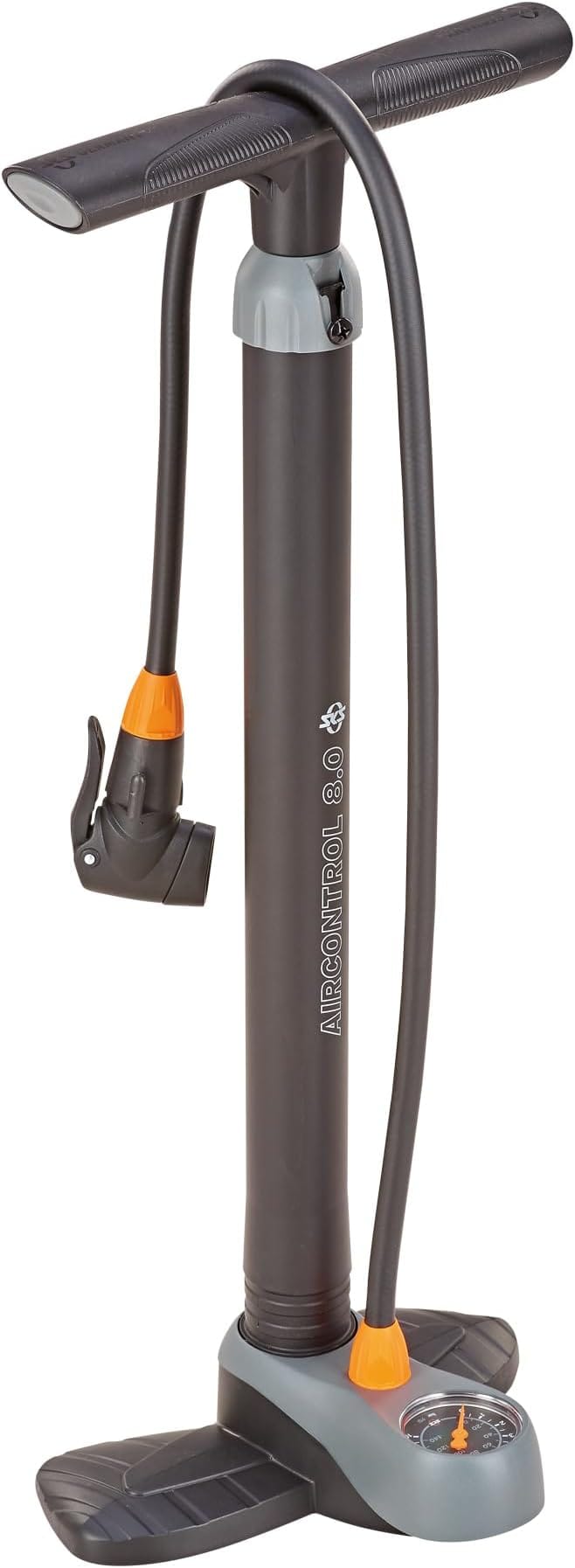 SKS Germany Aircon staande fietspomp met manometer