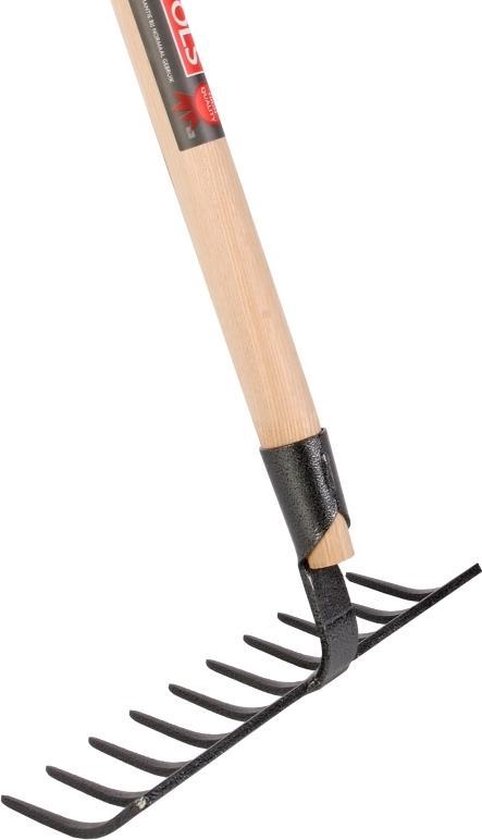 Talen Tools Gesmede tuinhark met 10 tanden, 160 cm