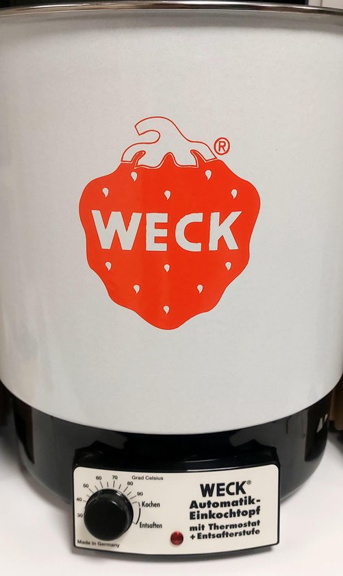 Weck Geëmailleerde inmaakketel met thermostaat