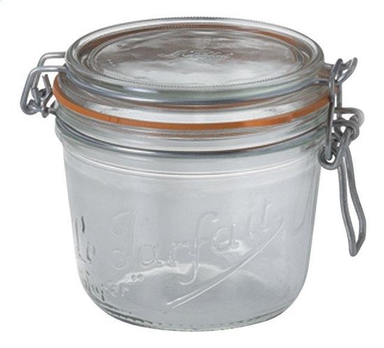 Le Parfait Super weckpot Ø 100 mm, 500 ml, 6 stuks