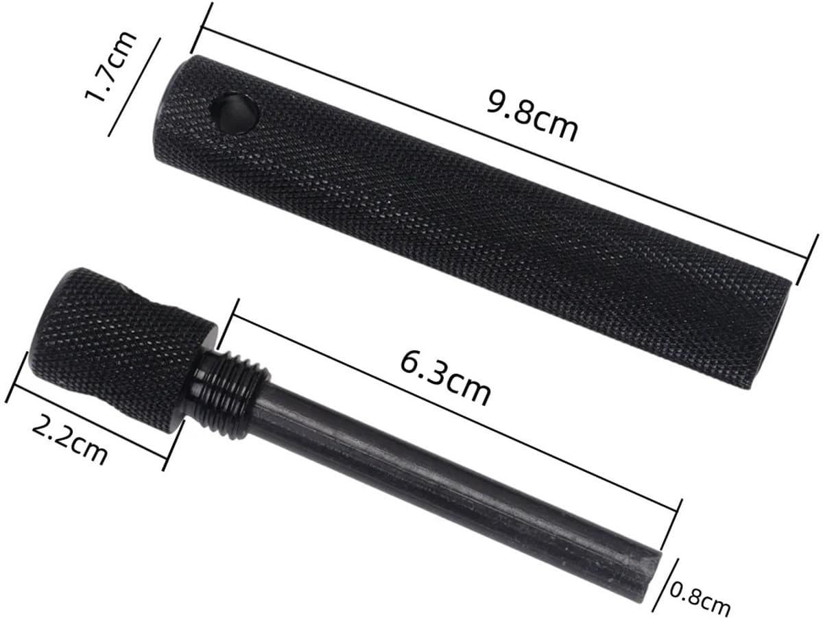 WiseGoods Magnesium vuurstarter (firesteel)