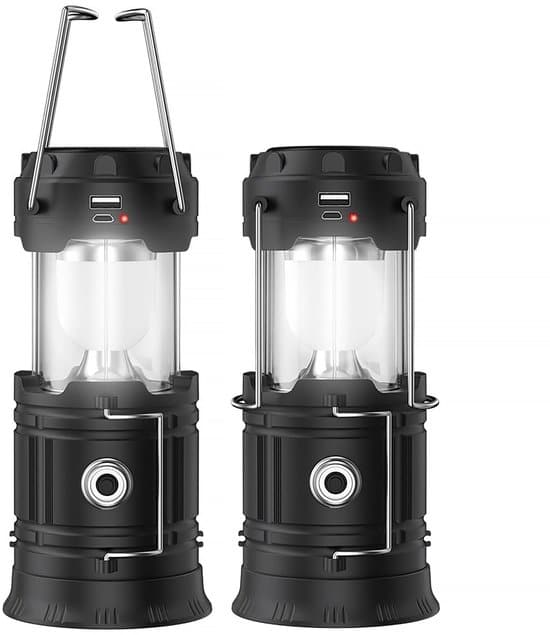 YONO Oplaadbare ledlantaarn (set van 2)
